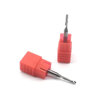 

1PC One Flute Spiral 3.175 2mm 12mm long Wood Milling Cutter high quality PVC Carbide Engraving Cutters CNC router bits acrylic