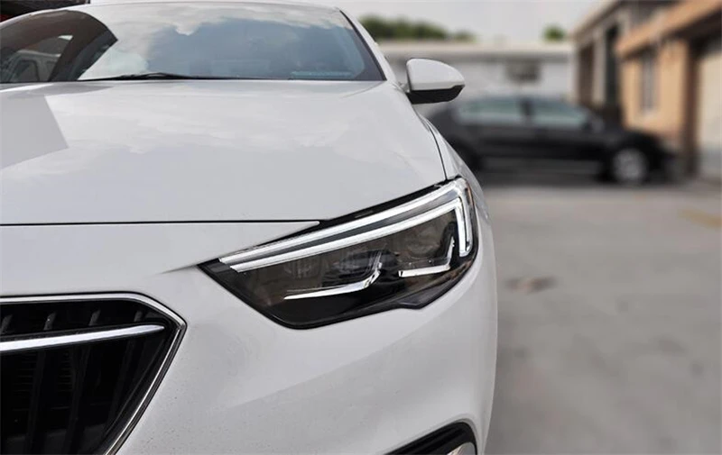 Полный светодиодный головной свет Автомобильный Стайлинг для Buick Regal Sportback фара в сборе светодиодный DRL Головной фонарь светодиодный сигнал поворота