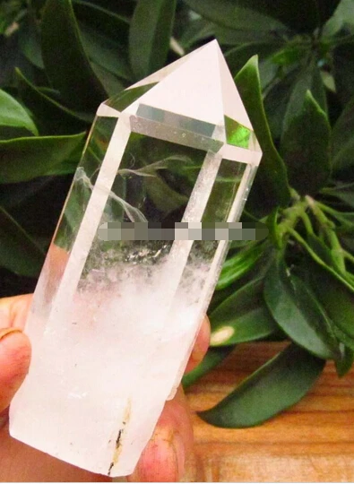 

A 411 NATURAL TRANSPARENT CLEAR QUARTZ CRYSTAL POINT Healing (0601)