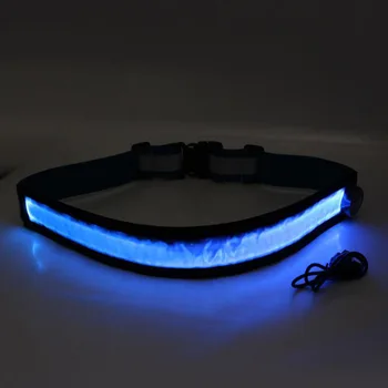 

LED Strip Men And Women 3W LED Flashing Luminous Waistband Safety Reflective Belt Waistband Bicycle Jogger Runway Strip lighting