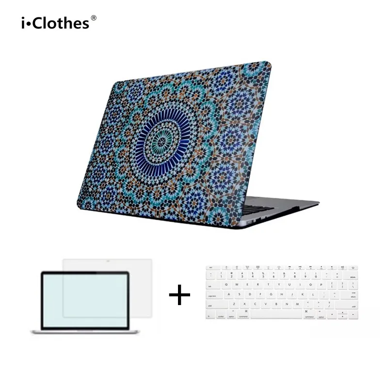 i-Clothes Prints Pattern Plastic Hard Case with Keyboard Cover for MacBook Air 13'' 11'' A1369 A1466 A1465 A1370 |