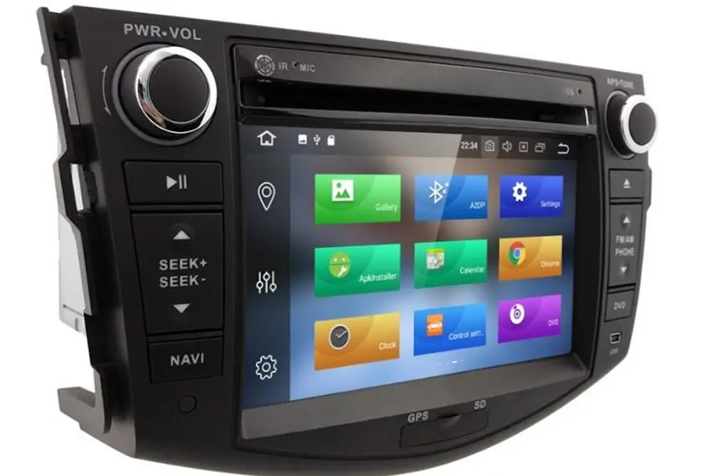 Top 2018 4G LTE 7"Android 9.0 Car DVD Player Stereo System FOR Toyota RAV4 Rav 4 2006 2007 2008 2009 2010 2011 2012 OBD DAB+ RDS FM 2