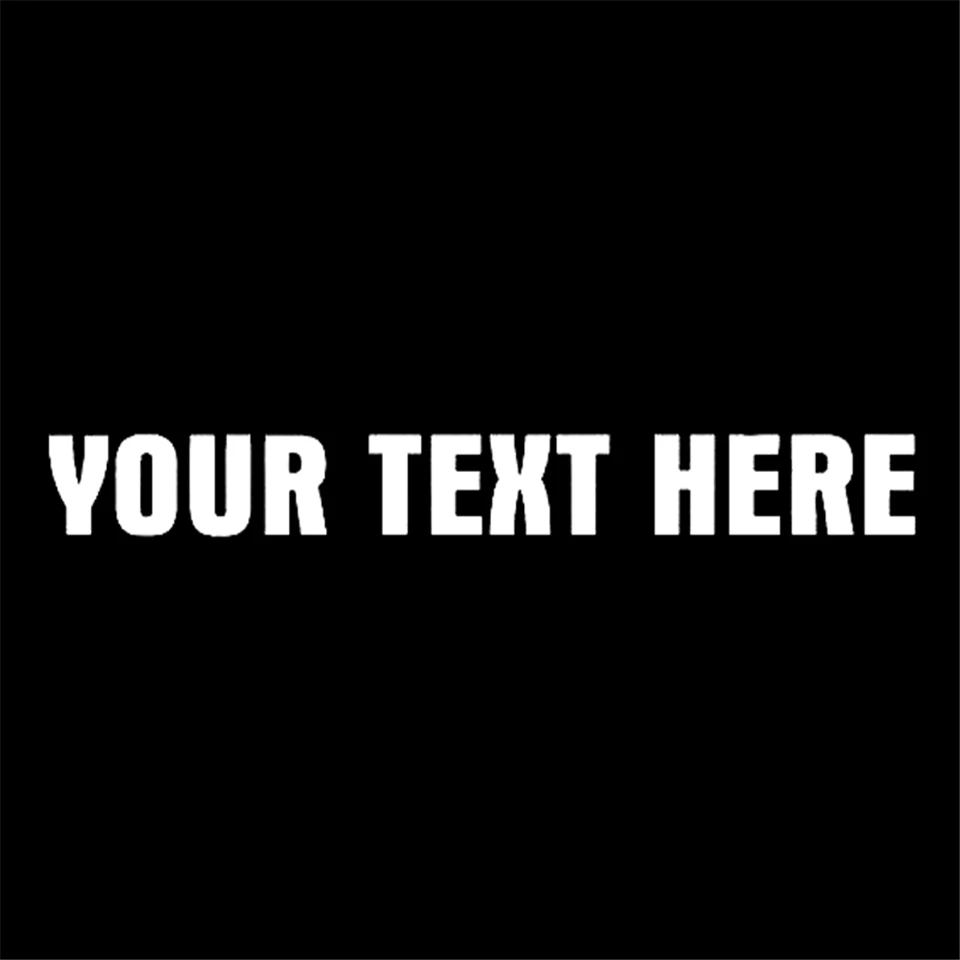 1190cm High Quality Reflective Personalized Custom Car Sticker Waterproof Car Stickers And Vinyl Decals WhiteblackLaser (3)