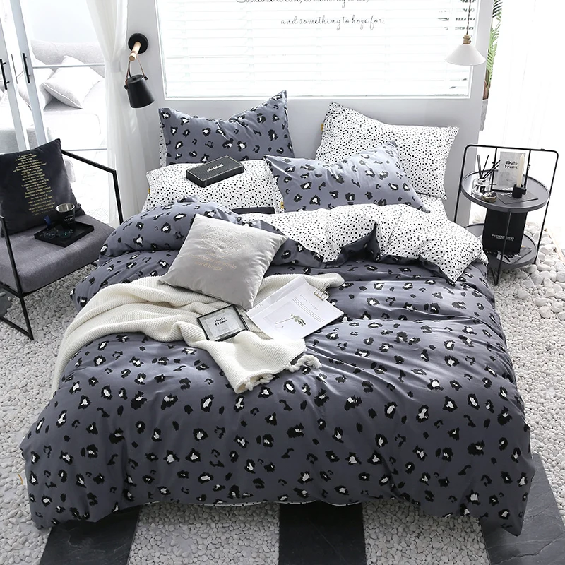 Bedding Sets Luxury Bed Linen Fashion Simple Style Bedding Set 3/4pcs Winter Full King Queen Without Comforter