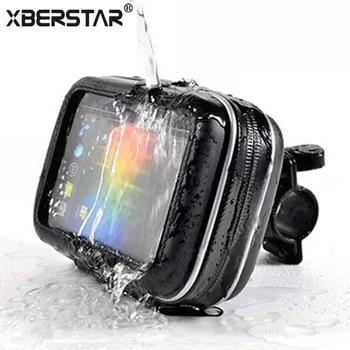 

XBERSTAR Waterproof Case with Mounts for 5 inch Garmin Nuvi TomTom GPS SatNav System bicycles Motorcycle Holder Bracket