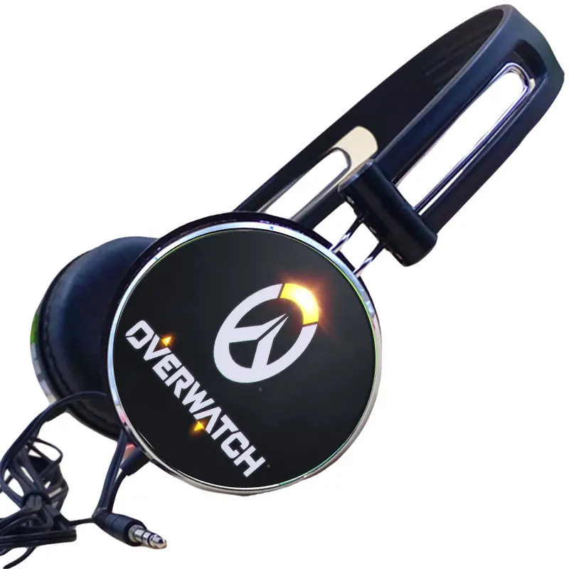 Custom OW Genji Shimada Jack Morrison Soldier 76 3.5 Wired Headphone