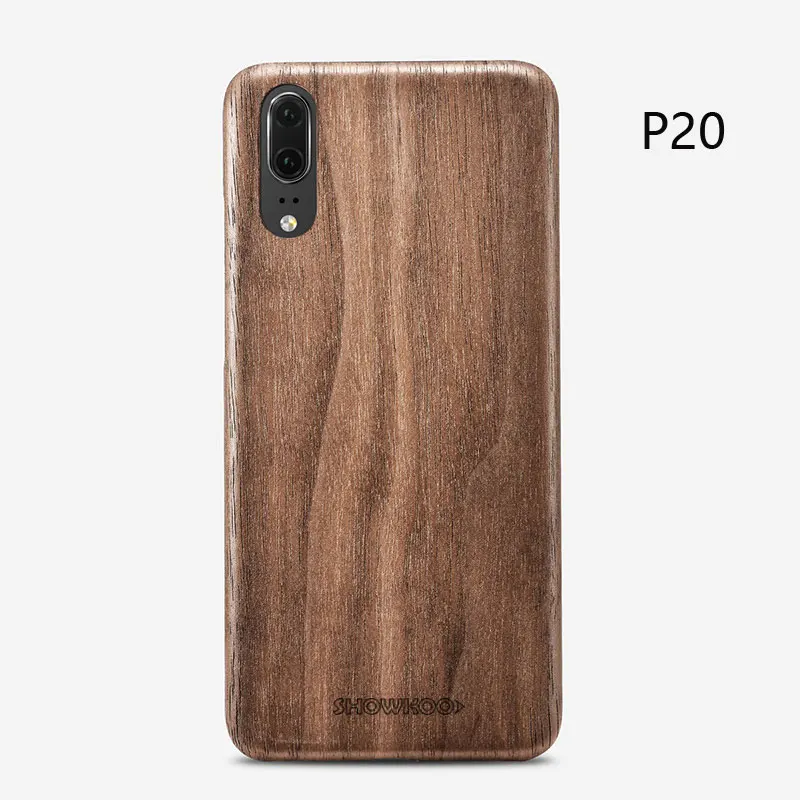 A+++ Wooden Covers Ultra-Thin Phone Case For Huawei P20/P20 Pro Original Fiber Combination Wood Back Cover Coque |