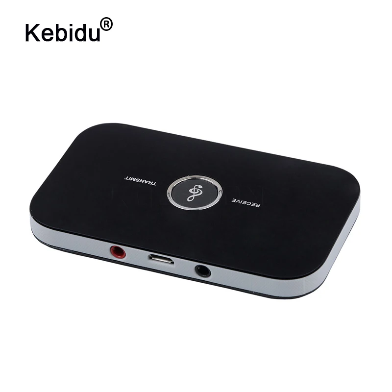 

kebidu Aux 3.5mm Hifi 2in1 Bluetooth 4.1 Audio Transmitter Receiver Wireless A2DP Bluetooth Audio Adapter Portable Audio Player