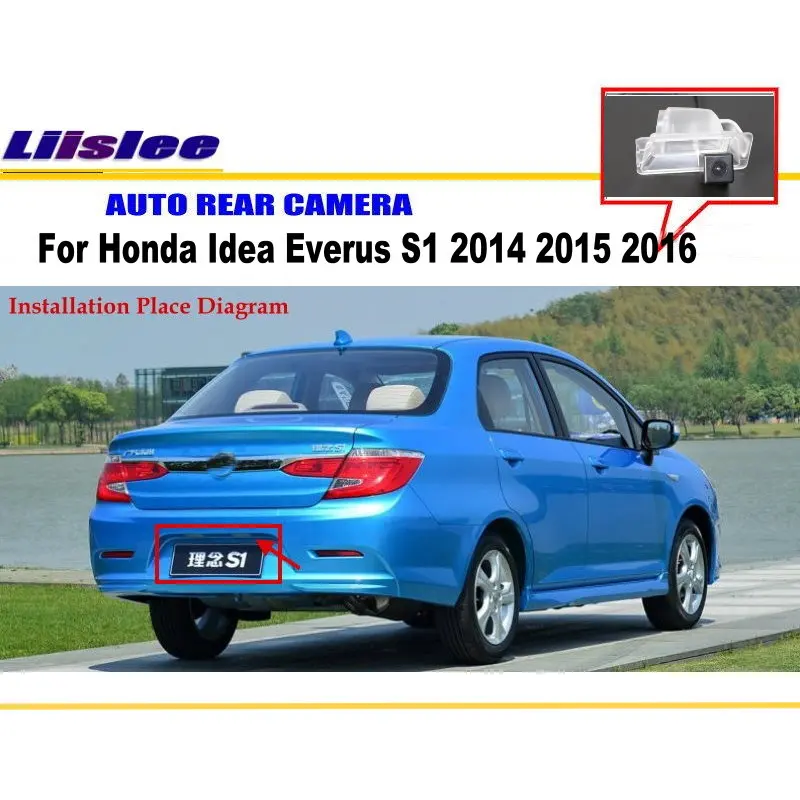 Liislee Автомобильная камера для Honda Idea Everus S1 2014 2015 2016/камера заднего вида/номерной