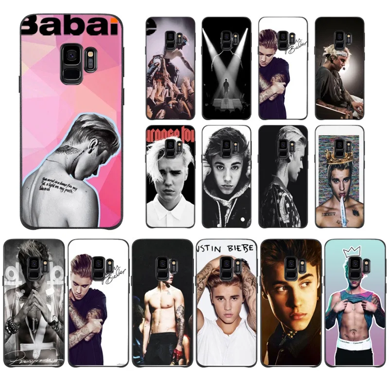 Чехол для телефона Babaite Justin Bieber чехол Samsung Galaxy s9 s8 plus note 8 note9 s7 s6edge | Мобильные
