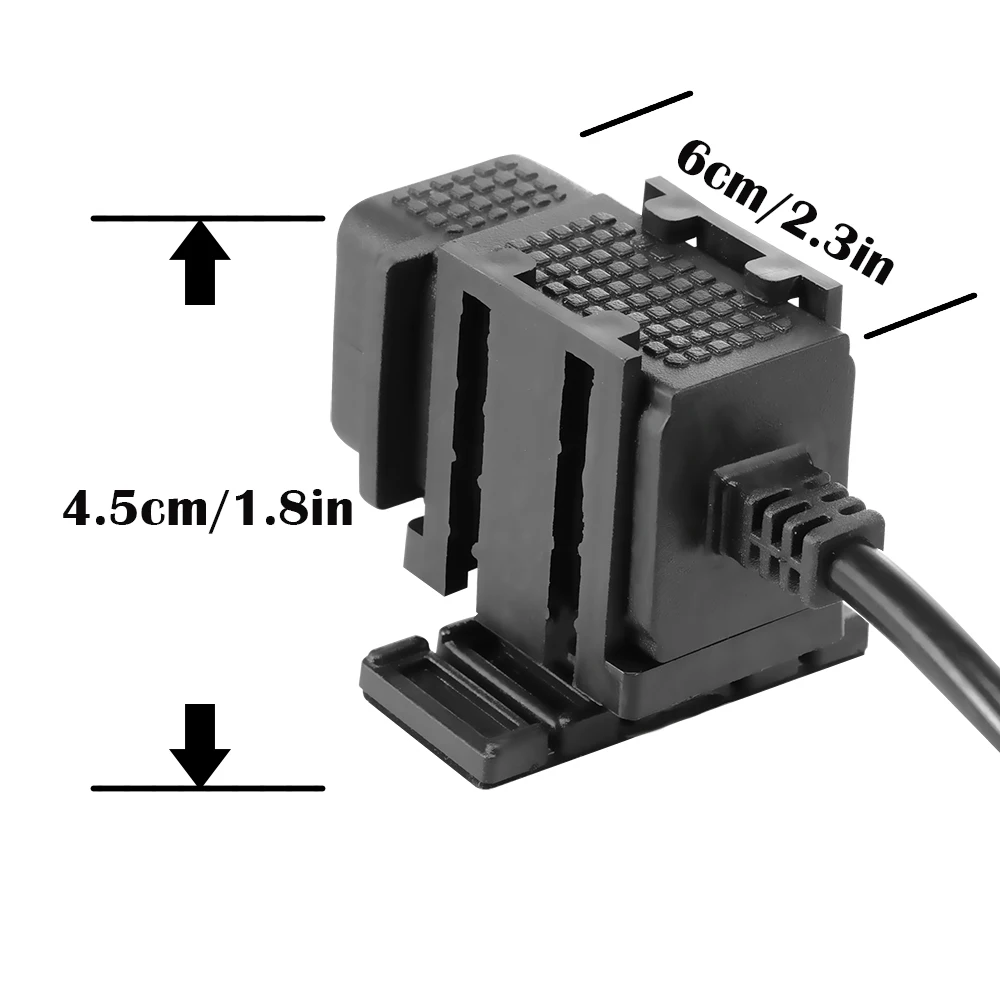 Motorcycle Dual USB Charger