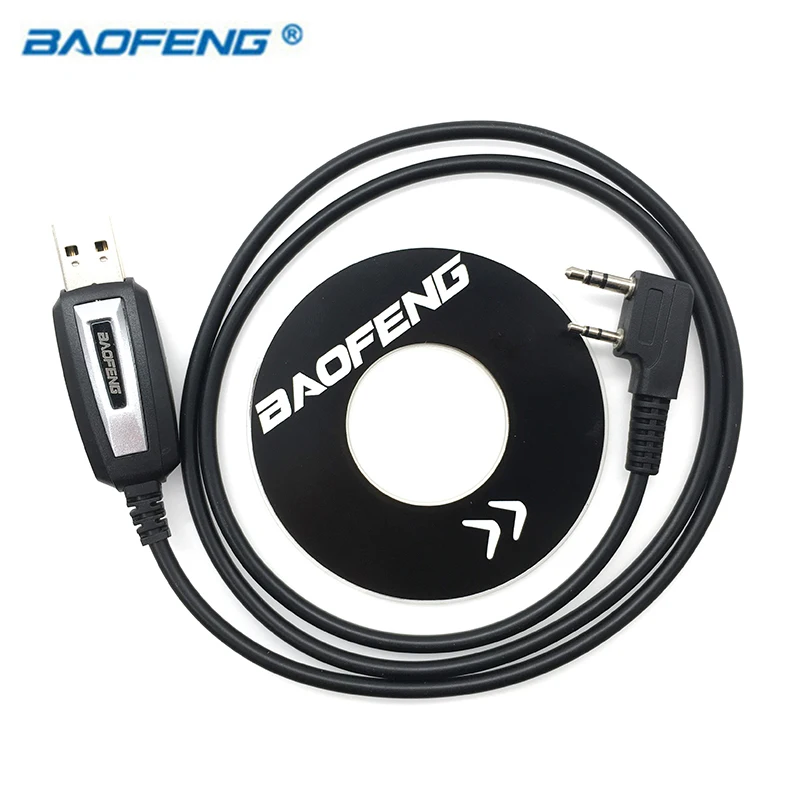 BAOFENG USB Кабель для программирования UV 5R UV-82 BF-888S запчасти рации Baofeng UV-5R аксессуары Радио VHF