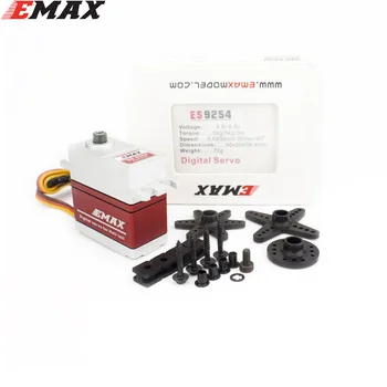 

EMAX ES9255E ES9254E ES9054E Metal Case Brushless Digital Metal Gear Servo High Voltage Servo For RC Model