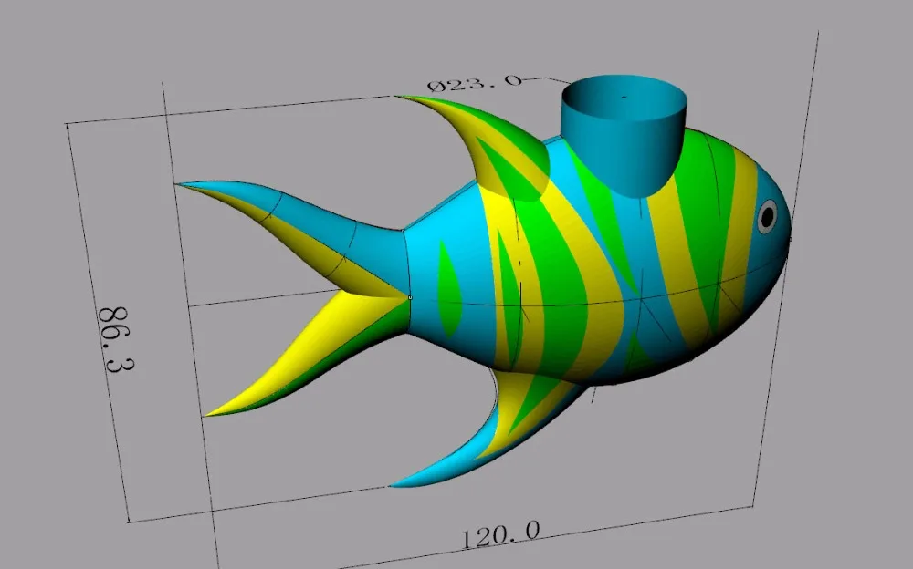 

lovely hanging inflatable fish for Turkey