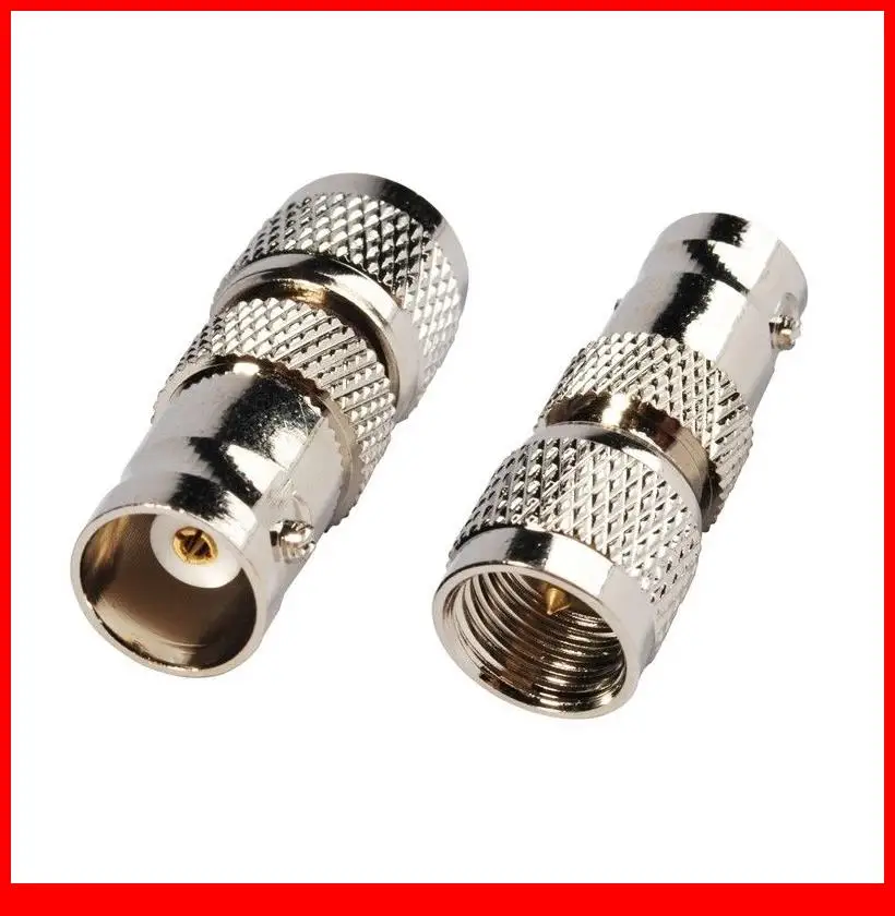 

10 pcs RF adapter BNC female to Mini-UHF male straight
