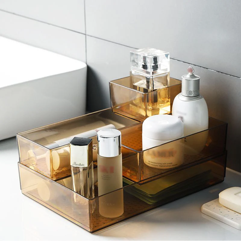 

Plastic Storage Drawers Kitchen Tableware Storage Box Drawer Bedroom Organizer Divider