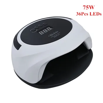 

Nail Dryer 75W Nail Lamps 36Pcs UV LED Lamp Beads for Curing Nail Polish Manicure Tools Nail Dryer With10S/30S/60S/99S Timer