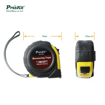 

Selling DK-2042 7,5 m / 25ft self locking roulette wheel distance meter anti-skid steel band band ruler with magnetic