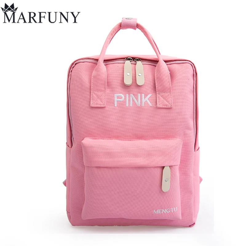 

MARFUNY Brand Oxford School Bags For Teenage Girls Preppy Style Laptop Backpack Kaken Backpacks Woman 2018 Pink Mochila Escolar