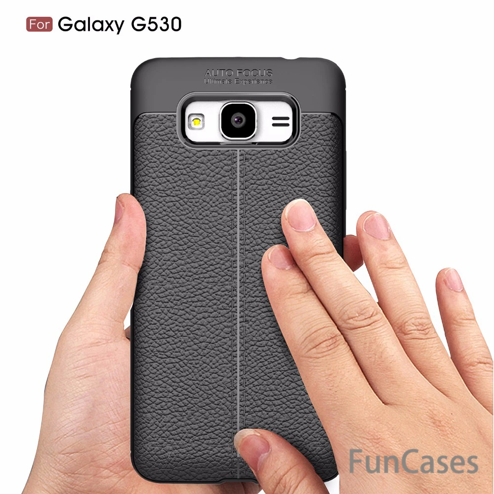 J2 Prime чехол для телефона s samsung Galaxy Grand G530 Роскошный мягкий кожаный из ТПУ |