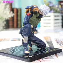 20 см Naruto Хатаке Какаши ниндзя ПВХ Модель Игрушечные лошадки Куклы аниме мультфильм Рождественский подарок коллекция Электронные игрушки