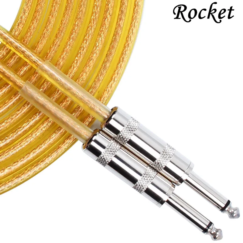 Rocket 10ft 3m Electric Guitar Cable Profession Musical Instrument