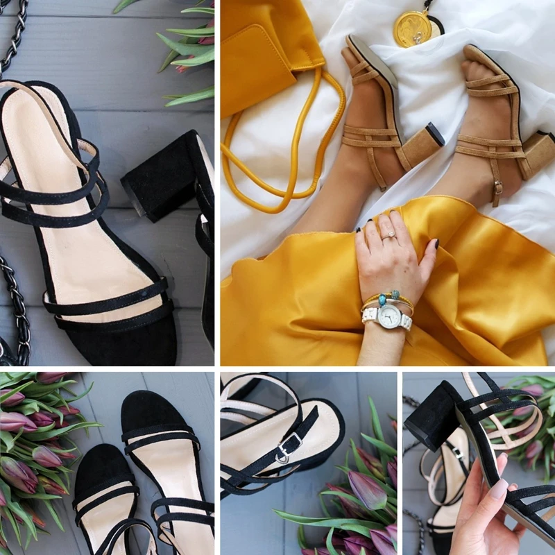 Meotina/Летние босоножки; женская обувь; обувь на высоком квадратном каблуке с пряжкой; Модные женские Босоножки с открытым носком; коллекция года; цвет розовый, желтый; большой размер 43