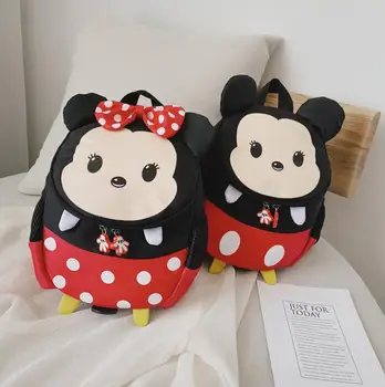 

Cute Mickey Baby Safety Harness Backpack Toddler Anti-lost Bag Children extremely durable sturdy and comfortable Schoolbag