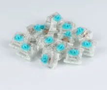 Teamwolf OTM outemu 3pin clear teal 80g clicky Switch for custom mechanical keyboard gh60 xd64 xd60 eepw84 rgb 87 104
