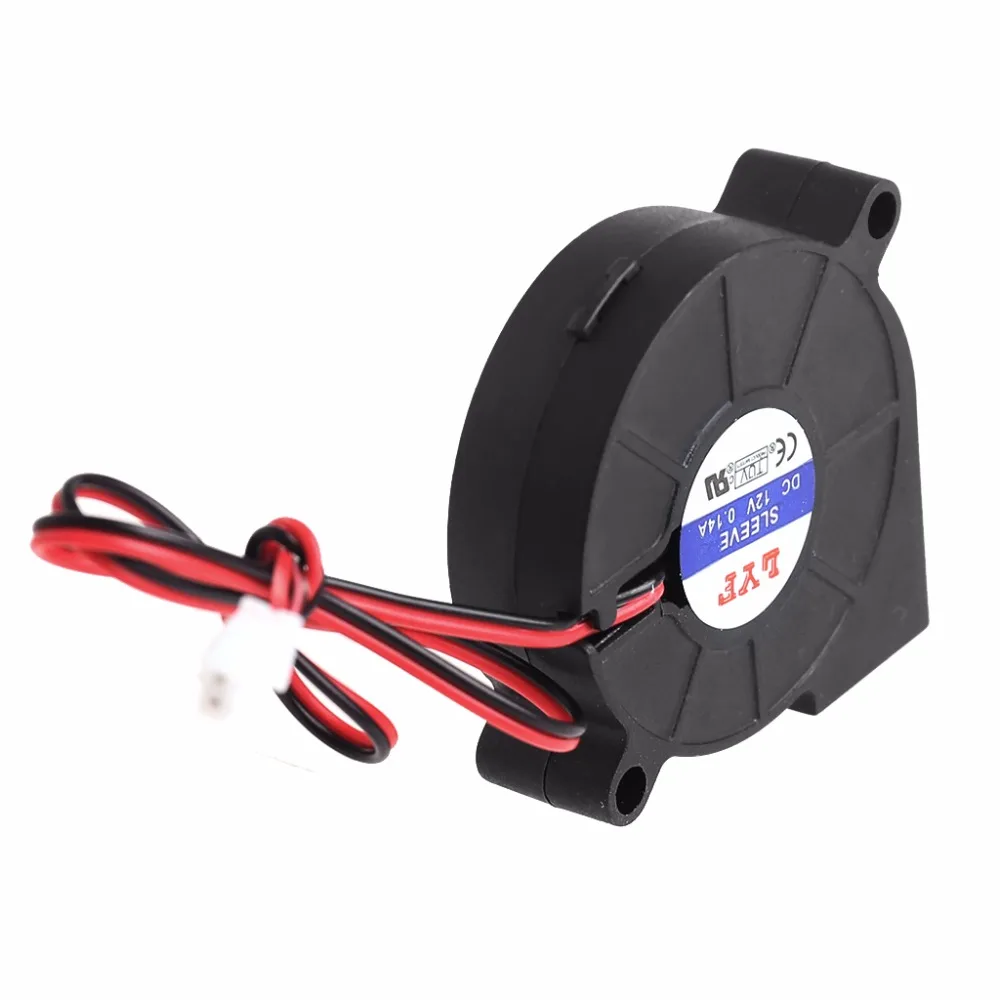 50 мм x 15 DC 12V 0.14A 2 контактный компьютер PC рукав подшипник вентилятор охлаждения