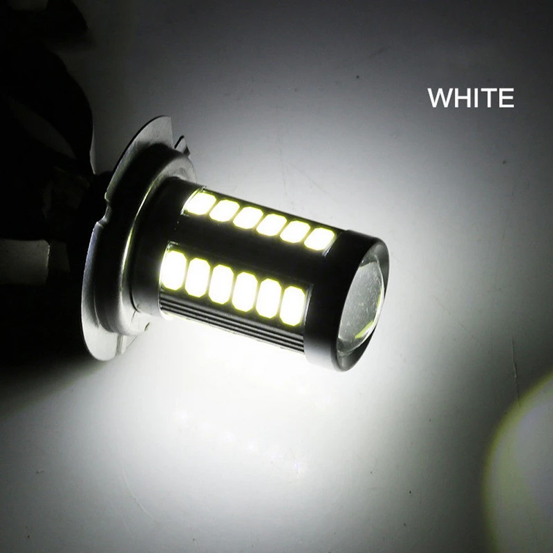 1pcs H4 5630 33LED 12V High Brightness Car Fog Light Headlight Bulb White