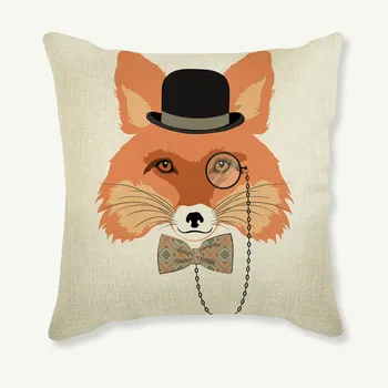 

Cute Animal Cat Zebra Pet Imitate Portrait Pattern Cushion For Sofa Chair Home Decor Throw Pillows Decorative Pillowcase