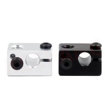 

2000pcs Aluminium V6 Heat Block For V5 V6 J-head Extruder HotEnd 3D Printers Parts Heater Hot End Heating Accessories