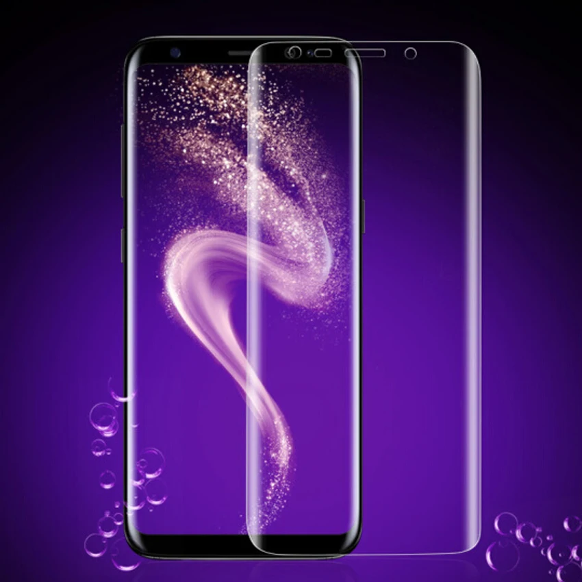 3D мягкие изогнутые Экран протектор для samsung Galaxy S9 S9 плюс S7 Edge Full Cover Защитная пленка для S8 A7(Не закаленное Стекло