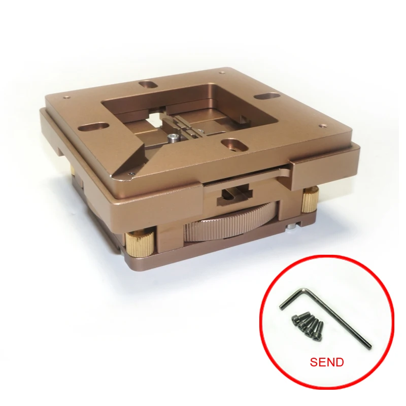 

BGA Reballing Kit 80mm 90mm universal holder jig Auto Lock Accurate Position MultiSides Adjustment B00029