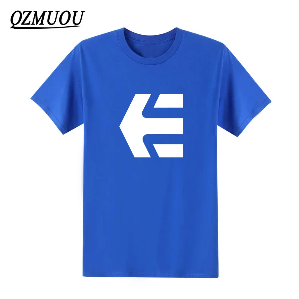 2018 moda Skateboard marca emérica hombres Camisetas cuello redondo de algodón de manga corta Camisetas diseño elegante cool camiseta