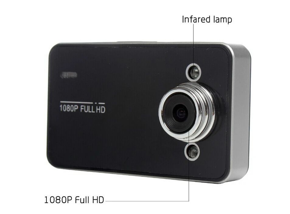 2.7 '' жк дисплей K6000 автомобиль автоматический черный DVR камера видео прочный