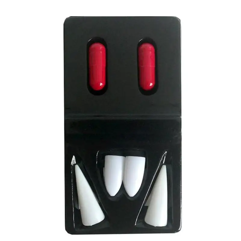 

Horrific Vampire Fake Teeth Devil Zombie Dentures Toys for Halloween Props