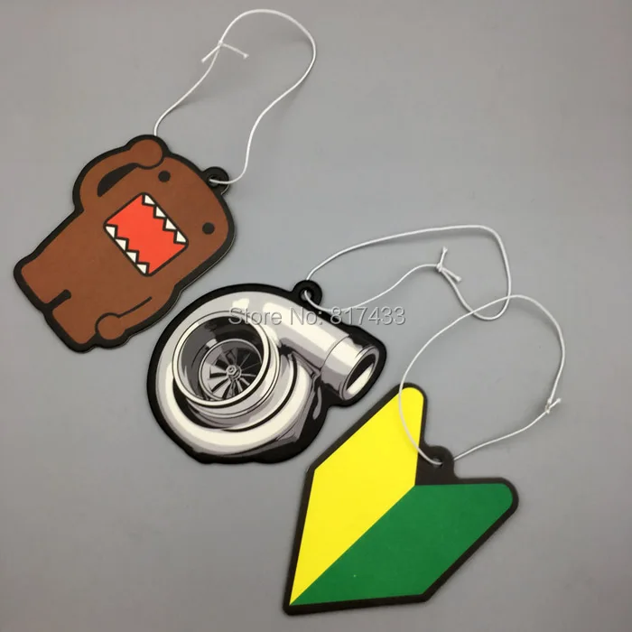 1PCS JDM new domo kun domokun Shocker Hand Rally Pig Air Freshener Perfume Pendent Ornaments