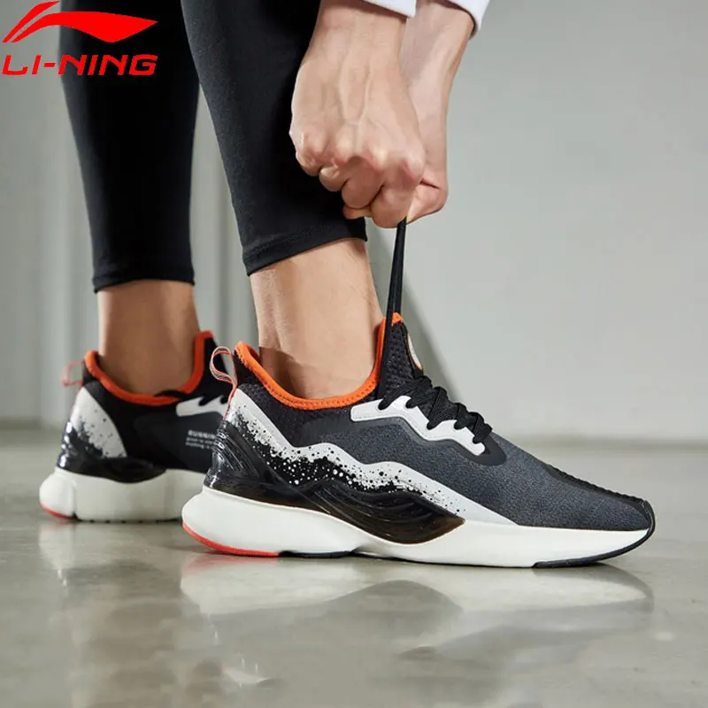 Li-Ning мужские CRAZYRUN-X кроссовки для бега с подушкой из ТПУ, спортивная обувь с подкладом, Нескользящие кроссовки ARHP057 XYP871