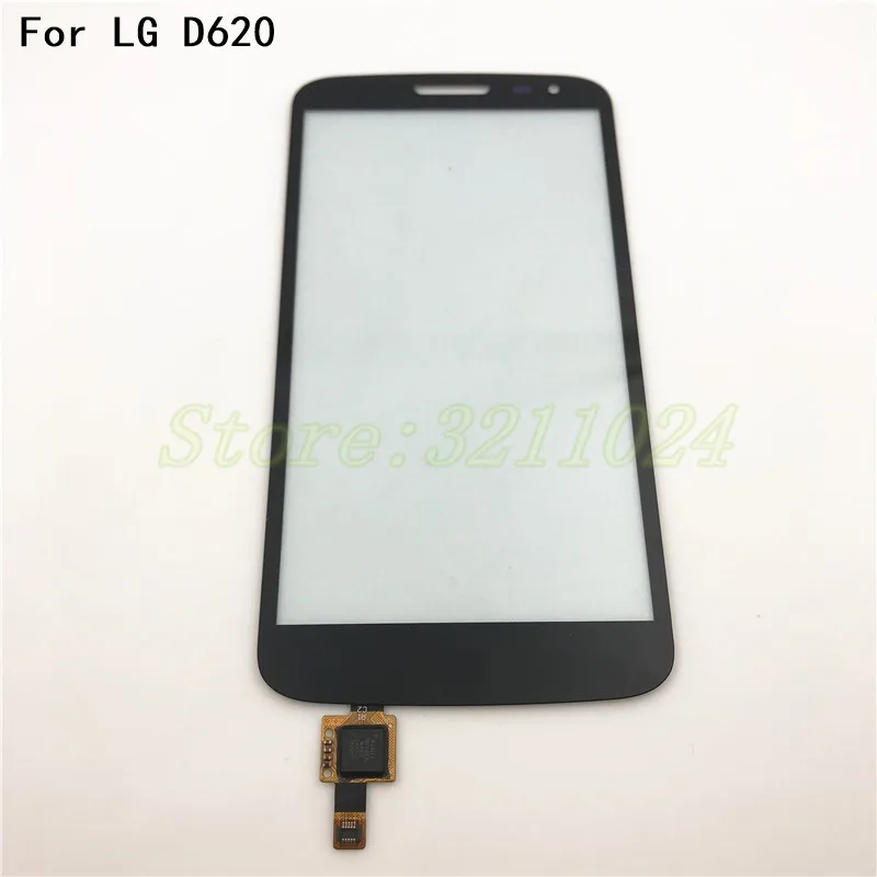 

4.7" Touch Screen Digitizer Sensor Glass Lens Panel For LG G2 Mini D618 D620 D621 D625 With Logo