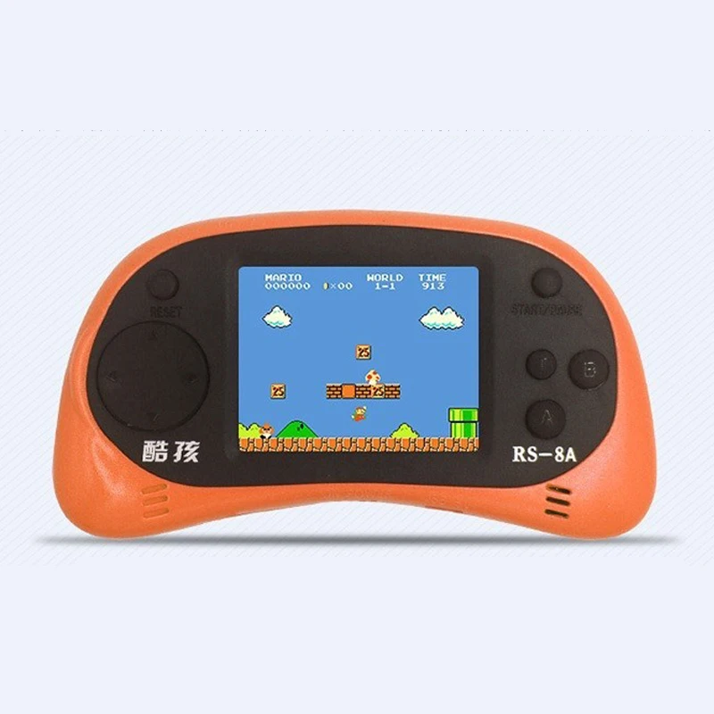

Built 260 different games Children's game cool child card game 8BIT handheld color tetris