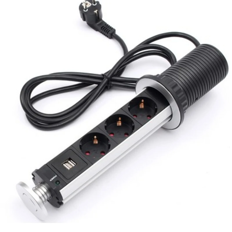 Kitchen Worktop USB Brand new Perfect Pop Up Plug Socket Power Dock Kitchen Worktop USB Brand new Perfect Pop Up Plug Socket Power Dock