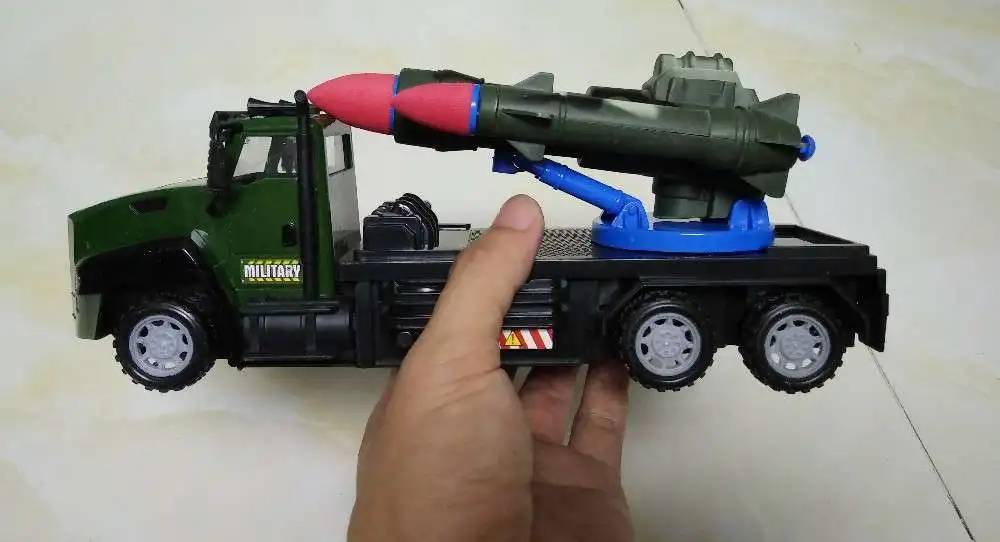 Model Missile Vehicles Children Toys Inertia Military Cars Sells Educational Toy Car Popular Plastic Boys Birthday Gifts 2021