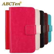 Чехол для LG Optimus L4 II E440 E445, кожаный чехол с откидной крышкой, чехол-бумажник для LG E445 E440