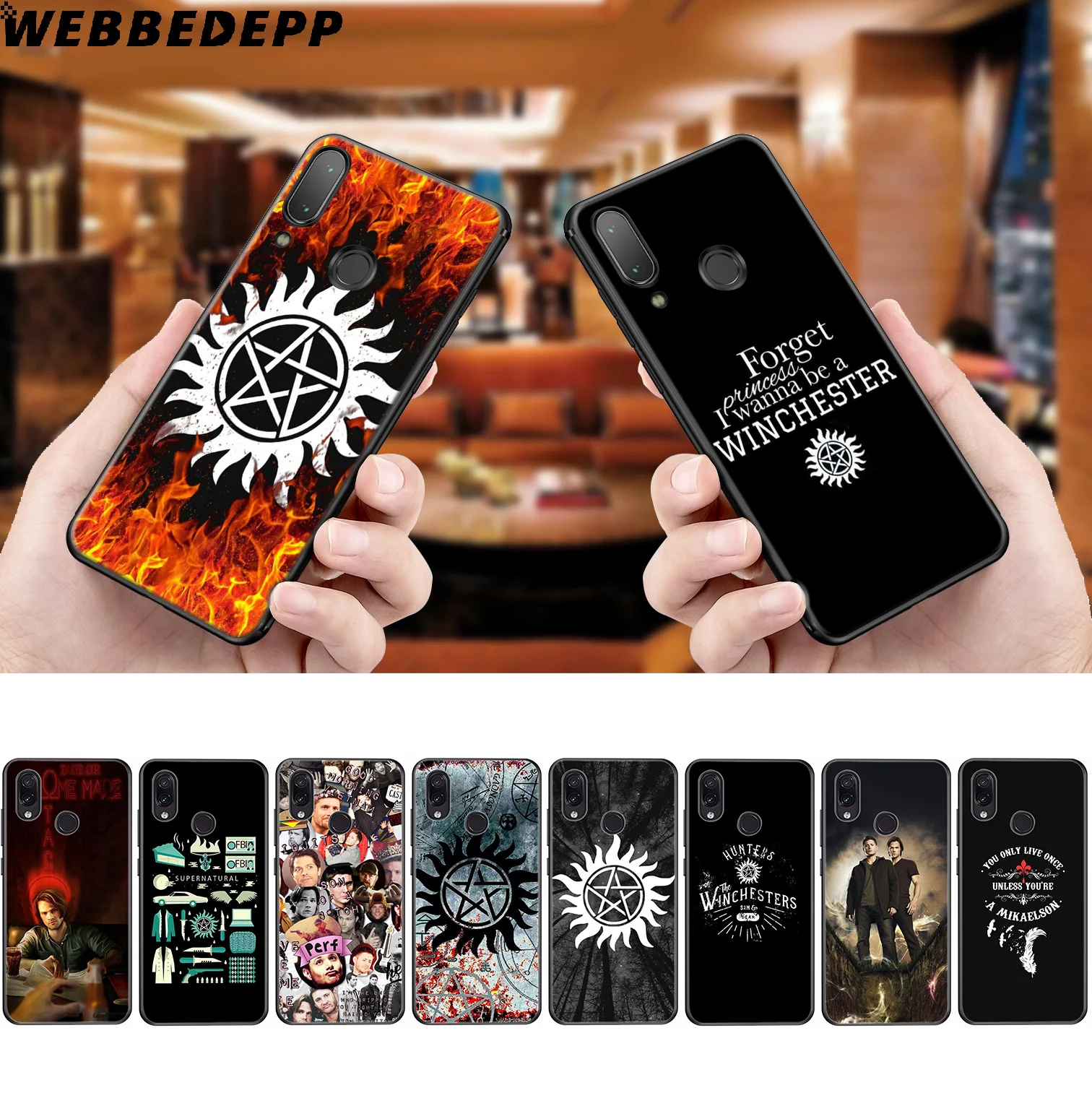 WEBBEDEPP супернатуральный мягкий чехол для Xiaomi Redmi K20 7A 4A 4X 5 5A 6 6A S2 Note 8 4 7 Pro Plus Prime |