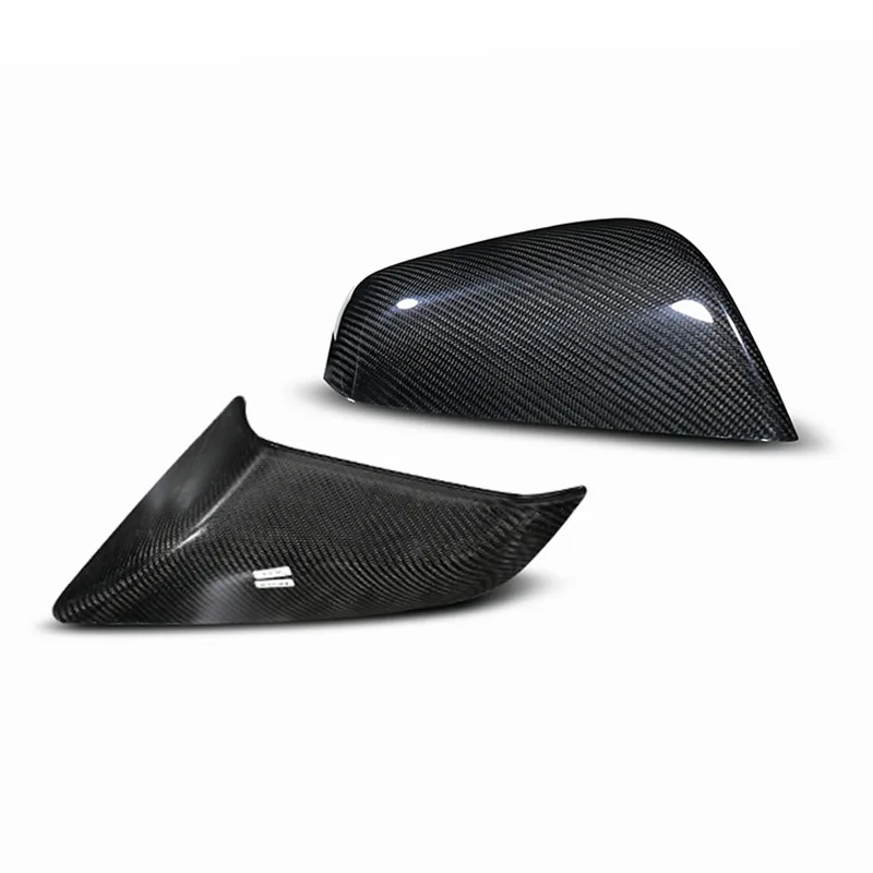 

2PSC Carbon Fiber Car Rear View Side Mirror Cover for Tesla Model S for Car Tesla Accessories