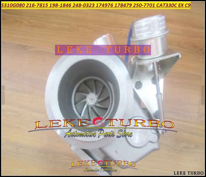 Turbo S310G080 216-7815 198-1846 198-1845 248-0323 174976 197-4998 178479 250-7701 For Cat Industrial Earth Moving CAT330C EX C9 (4)