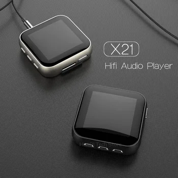 

New RUIZU X21 Original MP3 Player Metal Mini Clip Sports Audio MP3 High Sound Lossless Music Player with FM Radio Voice Recorder
