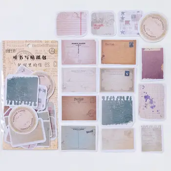 

45PCS/LOT Retro Memo Theme Vintage Fashion Paper Notes Pack